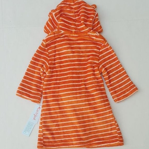 NWT Cat & Jack 2T/3T Unisex Hooded Fox Bath Robe - Picture 3 of 9
